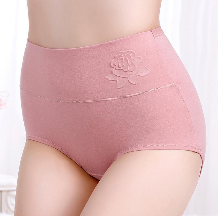 4 Cái/lốc Quần Lót Nữ Nguyên Chất Cotton Nữ ElasticSoft Bụng Quần Lót Quần Sịp Underpant Mỏng Phù Hợp Với Quần Lót Nữ Cao Cấp