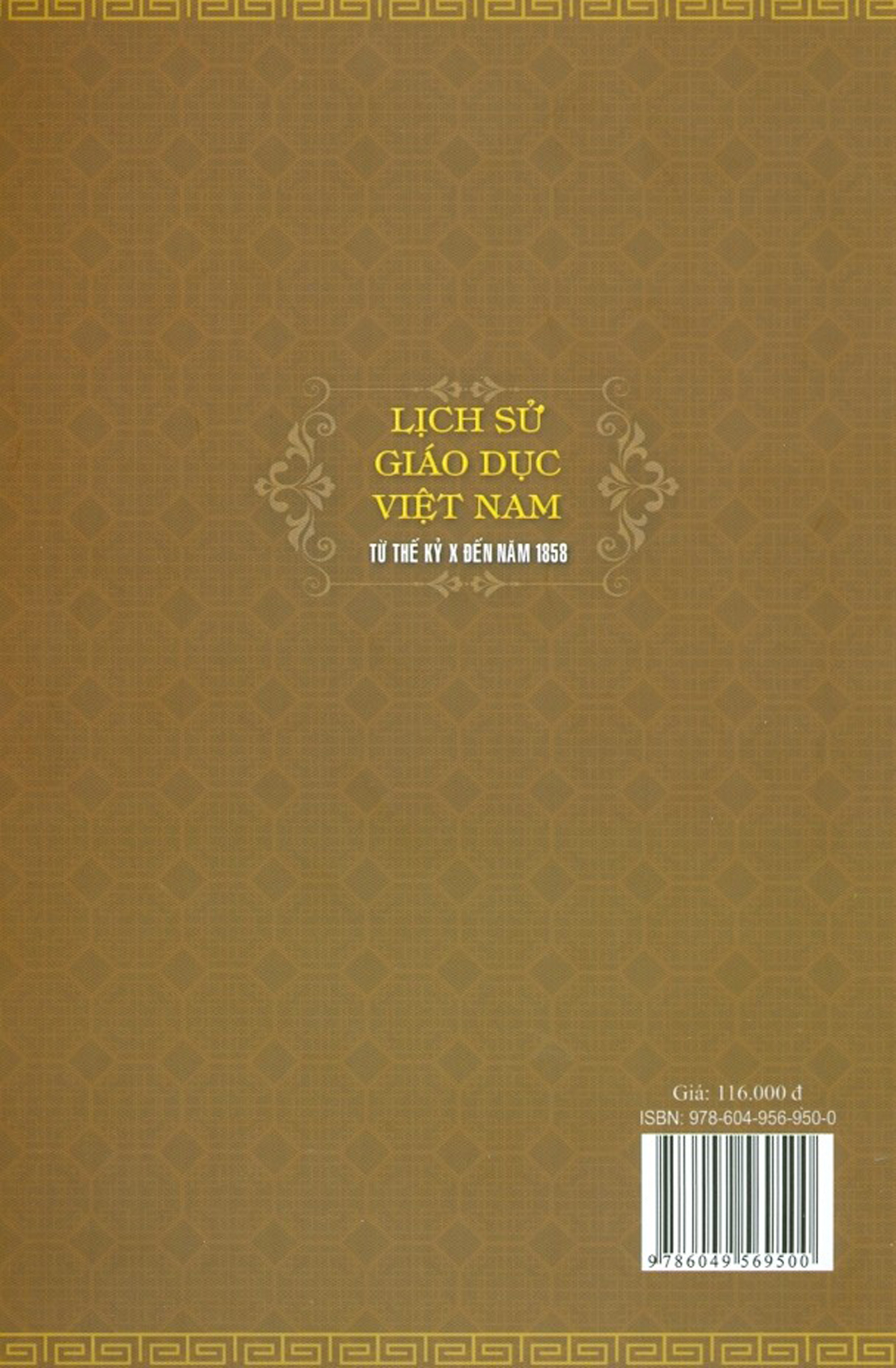 Lịch Sử Giáo Dục Việt Nam Từ Thế Kỷ X Đến Năm 1858