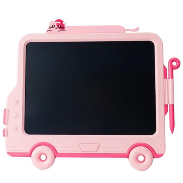Bảng Vẽ Thông Minh 8 Inch Mực Đa Sắc - Coolkids K806/PK - Xe Bus Hồng