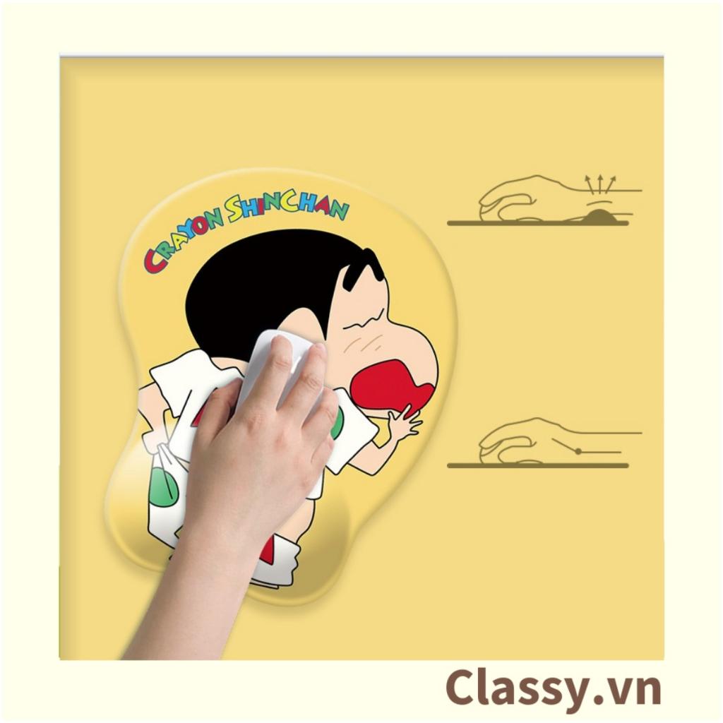 Miếng lót chuột Classy , mouse pad nhỏ dùng trong văn phòng, hình Shin siêu dễ thương PK1555