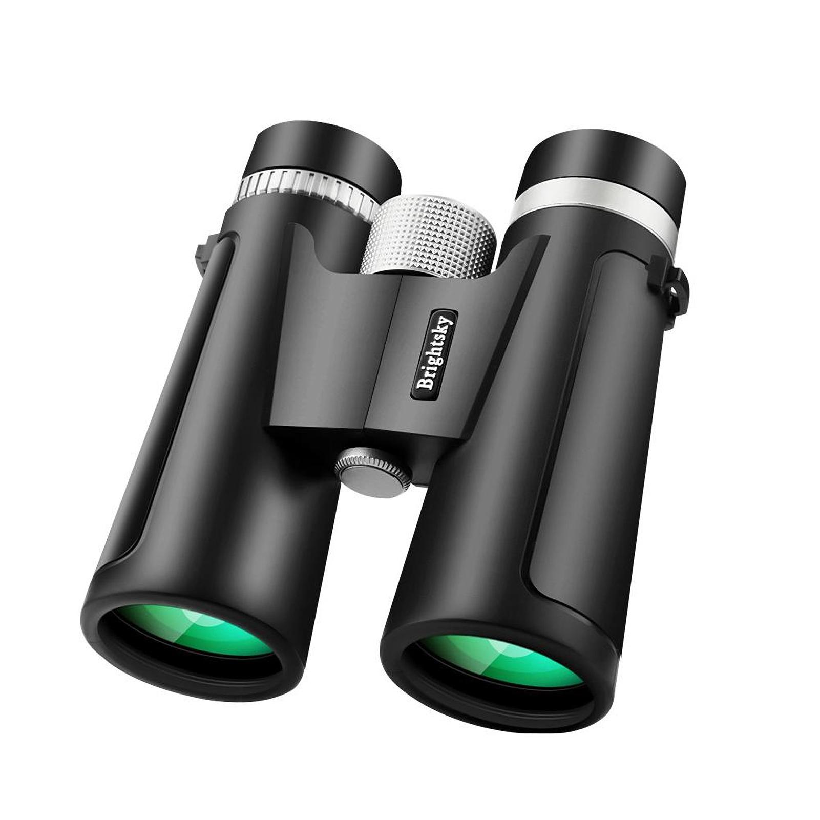 12×42 Binoculars Compact High Magnification HD Binocular Telescope for Hiking Sightseeing Concert Travel