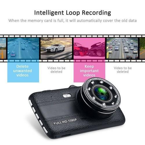 Camera Hành trình ô tô ONVIZCAM 8LED Trước sau FULL HD 1080P