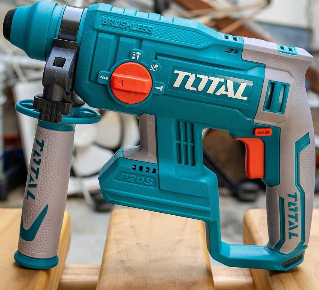 MÁY KHOAN ĐỤC BÊ TÔNG DÙNG PIN 20V 22MM TOTAL TRHLI2201 - HÀNG CHÍNH HÃNG