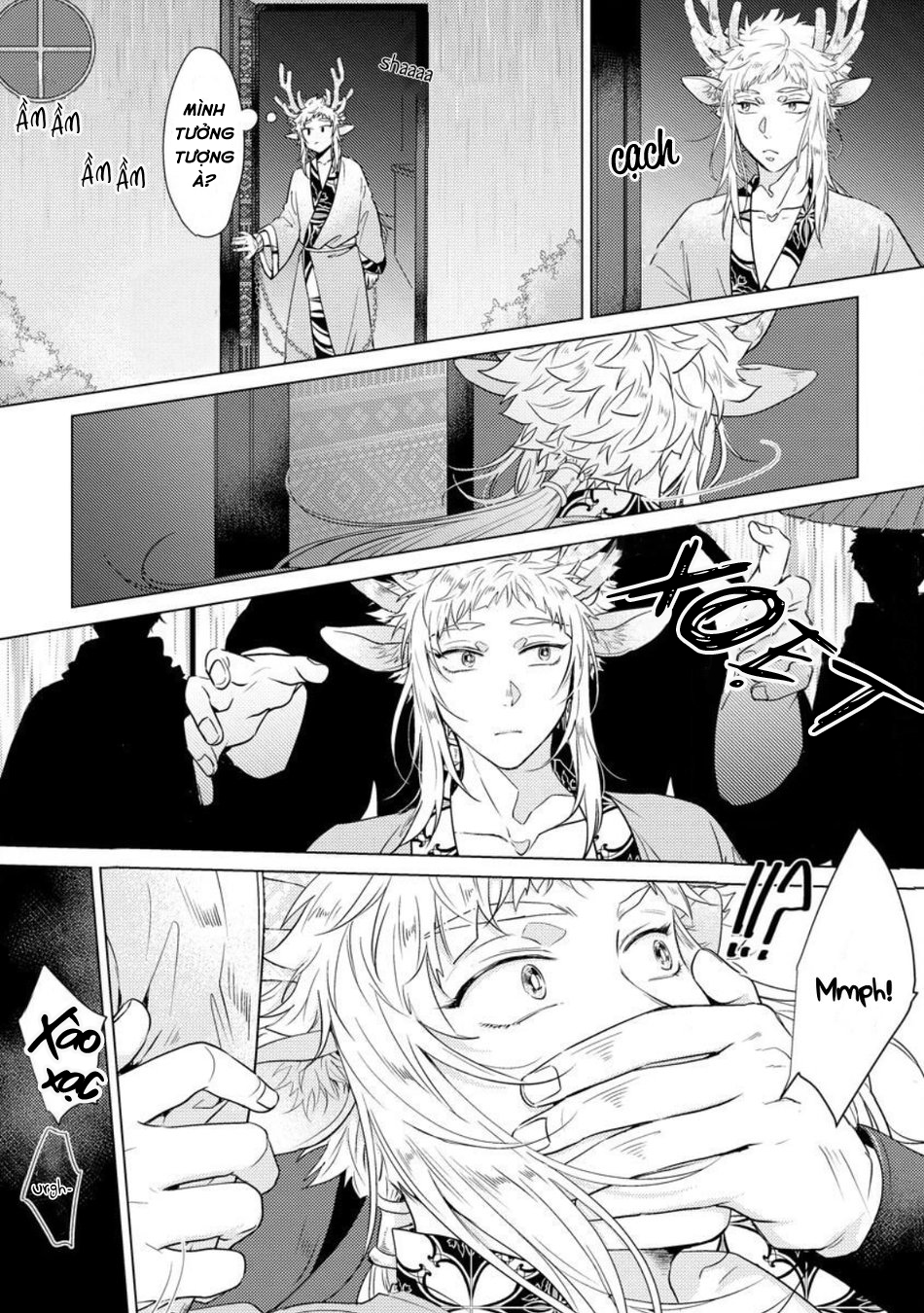 gặp gỡ em, thú nhân màu chàm trắng chapter 4 20