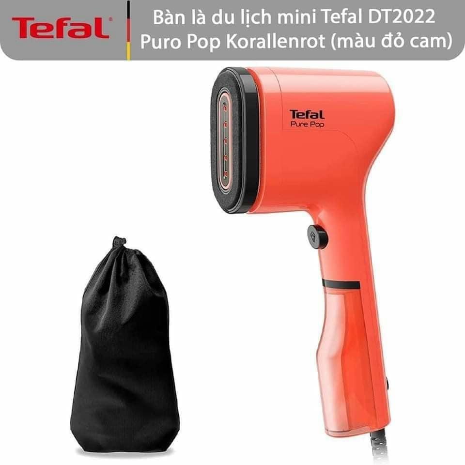 Bàn Là Mini Du Lịch Tefal Pure POP DT2026 , Bàn Ủi Hơi Nước Cầm Tay, Nhỏ Gọn, Tiện Mang Du Lịch, Công Tác, Nhập Đức, Hàng Chính Hãng