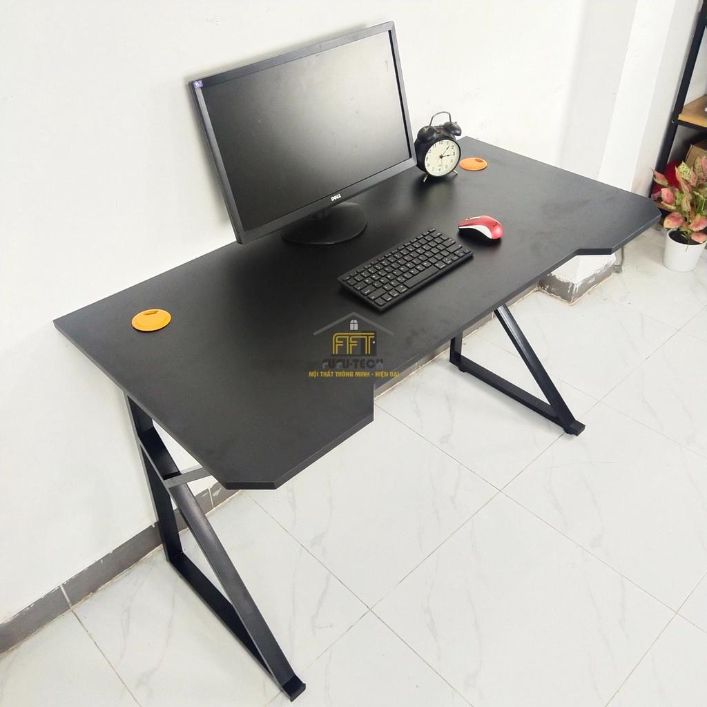 Bàn Chữ K Gaming FUFUTECH Mặt Gỗ MDF 120x60 cm Khung Chân Sắt Sơn Tĩnh Điện Chống Hoen Gỉ Tốt