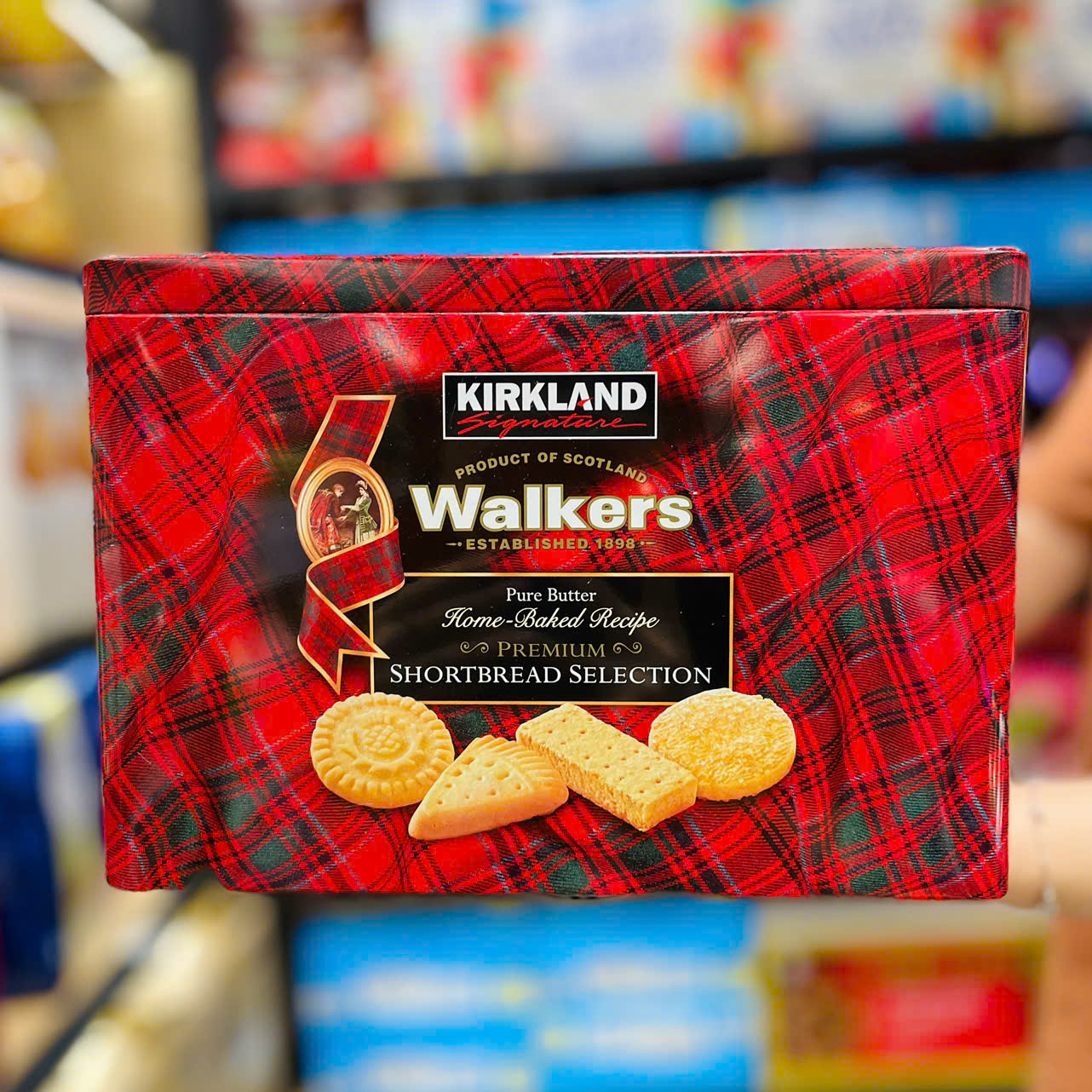 BÁNH QUY BƠ MỸ WALKER PREMIUM SHORTBREAD SELECTION 2.1KG ( Mẫu mới )