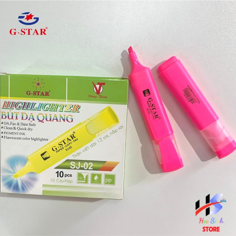 Bút dạ quang GSTAR SJ02 chất mực cao cấp, nhanh khô, sạch sẽ