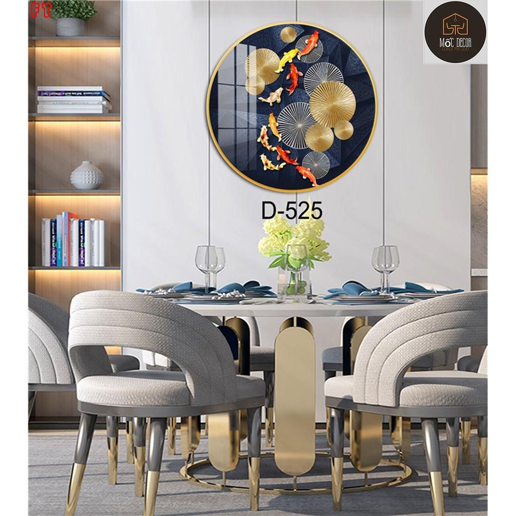 Tranh tròn RẺ VÔ ĐỊCH Xả tranh tròn tráng gương - tranh tròn decor, mẫu độc lạ, tranh tròn trang trí phòng