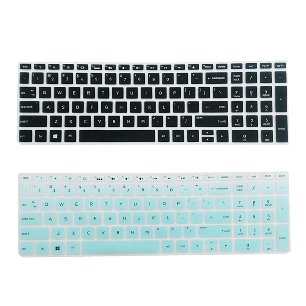 2 Pieces Silicone Laptop Notebook Keyboard Skin Cover For  15.6''BF Laptop
