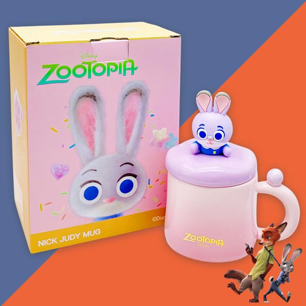 Ly Sứ Có Nắp Zootopia - Oasis Park DH25666-J - Judy Hopps