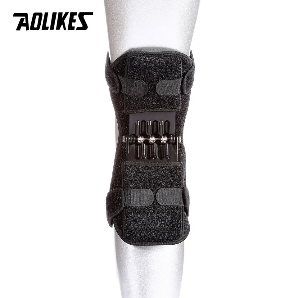 Bộ 2 khung trợ lực khớp đầu gối lò xo đàn hồi AOLIKES A-YX005 PowerKnee