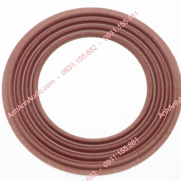 Nhện loa bass lổ coil 125 mm vành 20.5 cm màu NÂU loại tốt