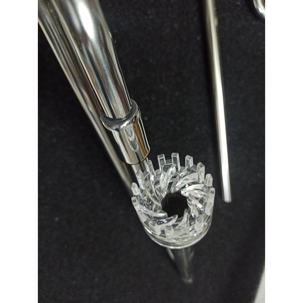 Bộ in out inox phi 19 có lọc váng "XOAY - phụ kiện thủy sinh - hồ cá cảnh - shopleo