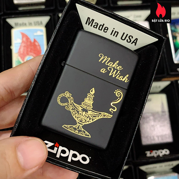 Bật Lửa Zippo 218 Make A Wish Design