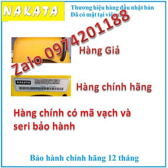 Máy rửa xe NAKATA N1 2800w, hàng công ty - tặng bình