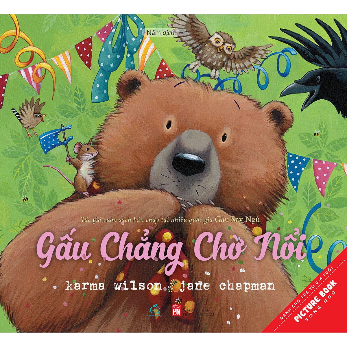 Bộ Sách Tranh Song Ngữ Gấu Khôn Lớn