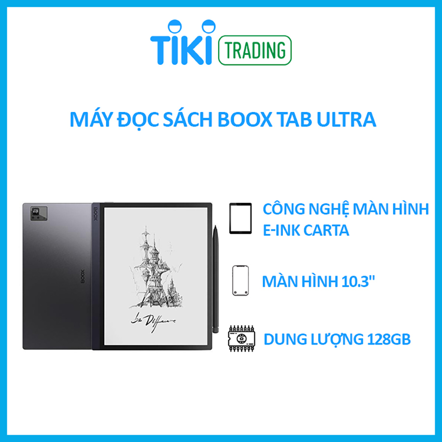 Máy đọc sách BOOX Tab Ultra - Hàng Chính Hãng