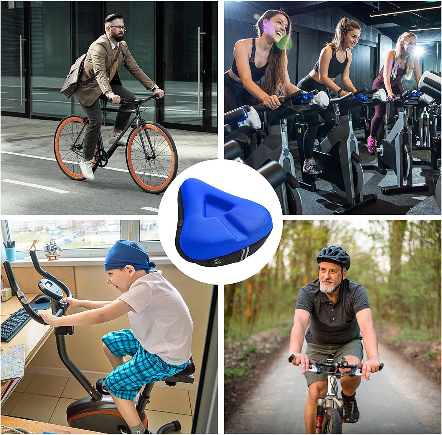 Thoải mái Velo Yên Housse - Ghế xe đạp lớn thoải mái đệm đạp xe đạp cho xe đạp cho xe đạp/núi đường