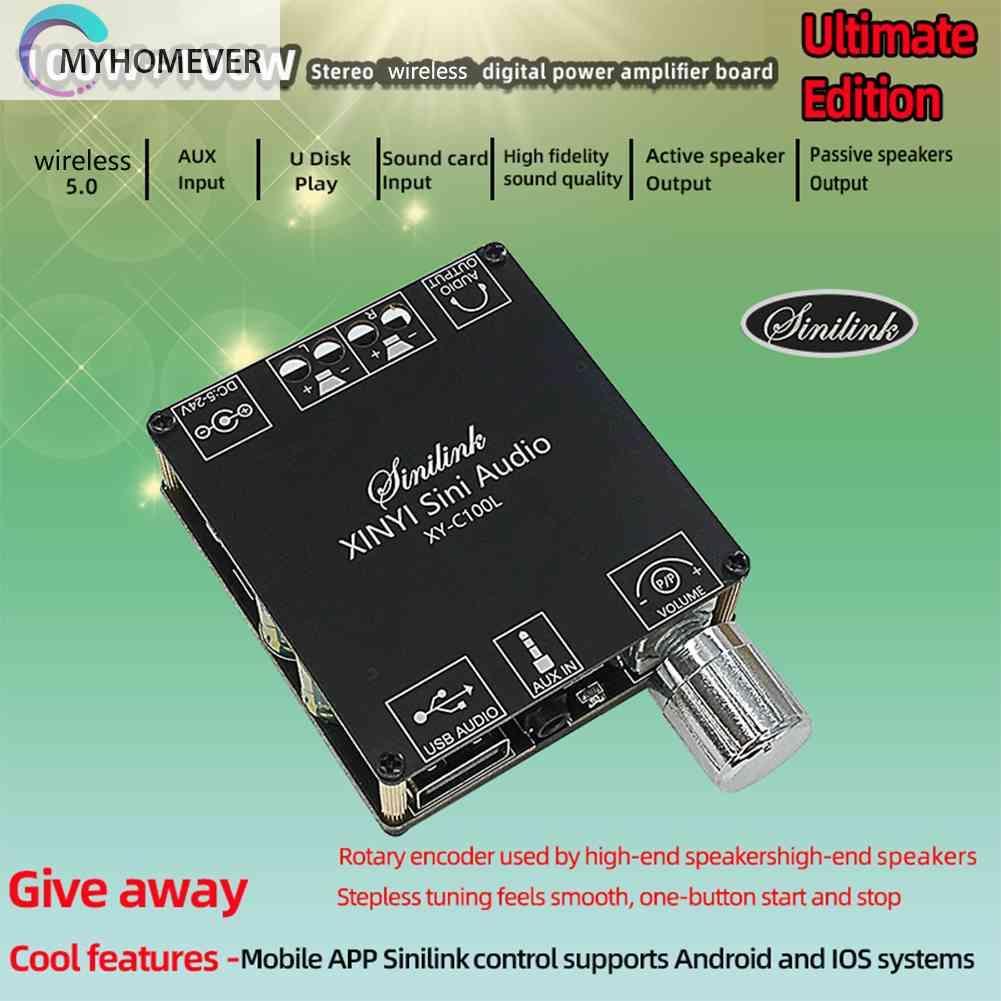 Bảng Mạch Khuếch Đại Âm Thanh Bluetooth XY-C100L 100Wx2
