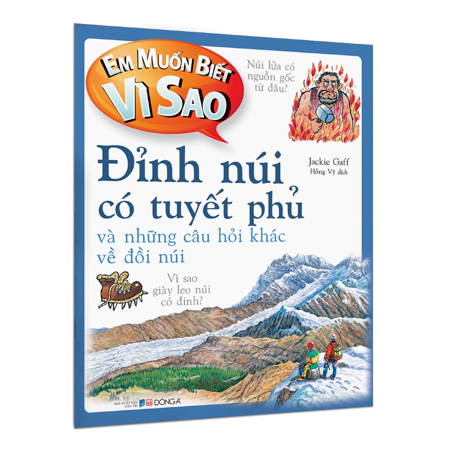 Bộ Em Muốn Biết Vì Sao - Bộ Mới 2022 Lựa Chọn Theo Chủ Đề - Đỉnh Núi Có Tuyết Phủ