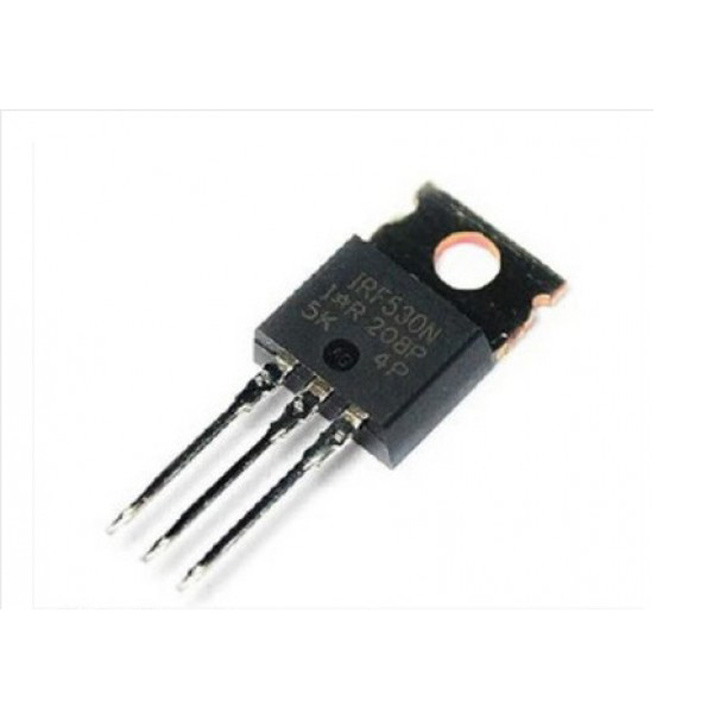 MOSFET IRF530N TO-220 17A 100V N-C (hàng nhập khẩu )