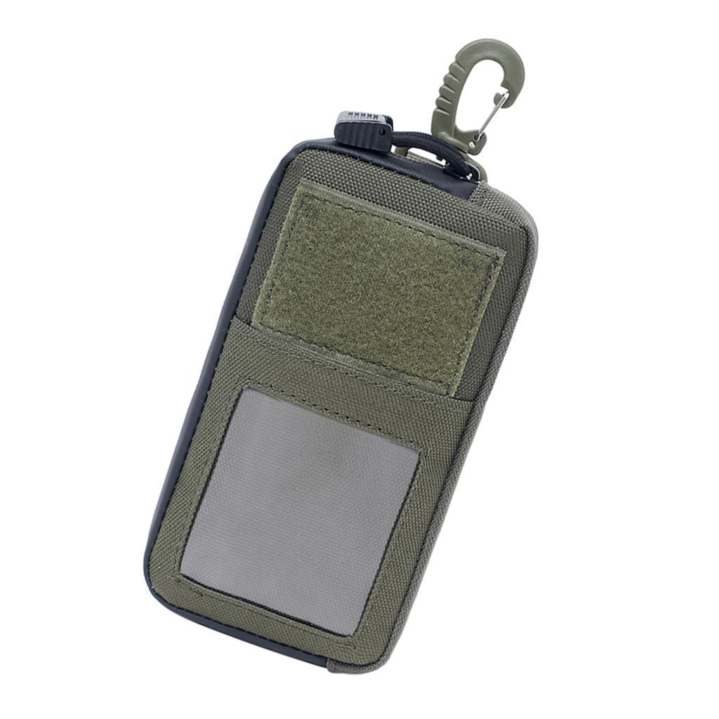 2x Nylon Waterproof Mini Wallet Card Money Key Pack Waist Bag Pack