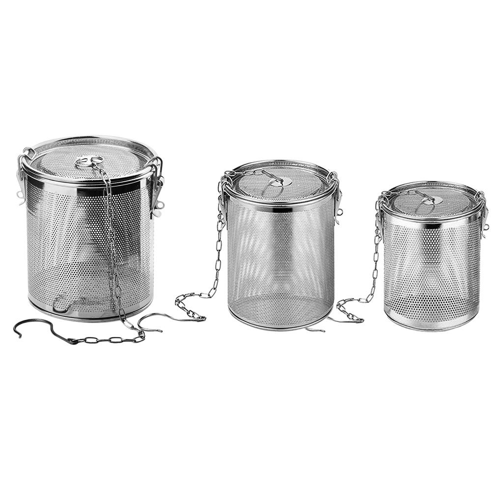 Stainless Steel Spice Seasoning Strainer 2x 0.3L Tea Ball Strainer