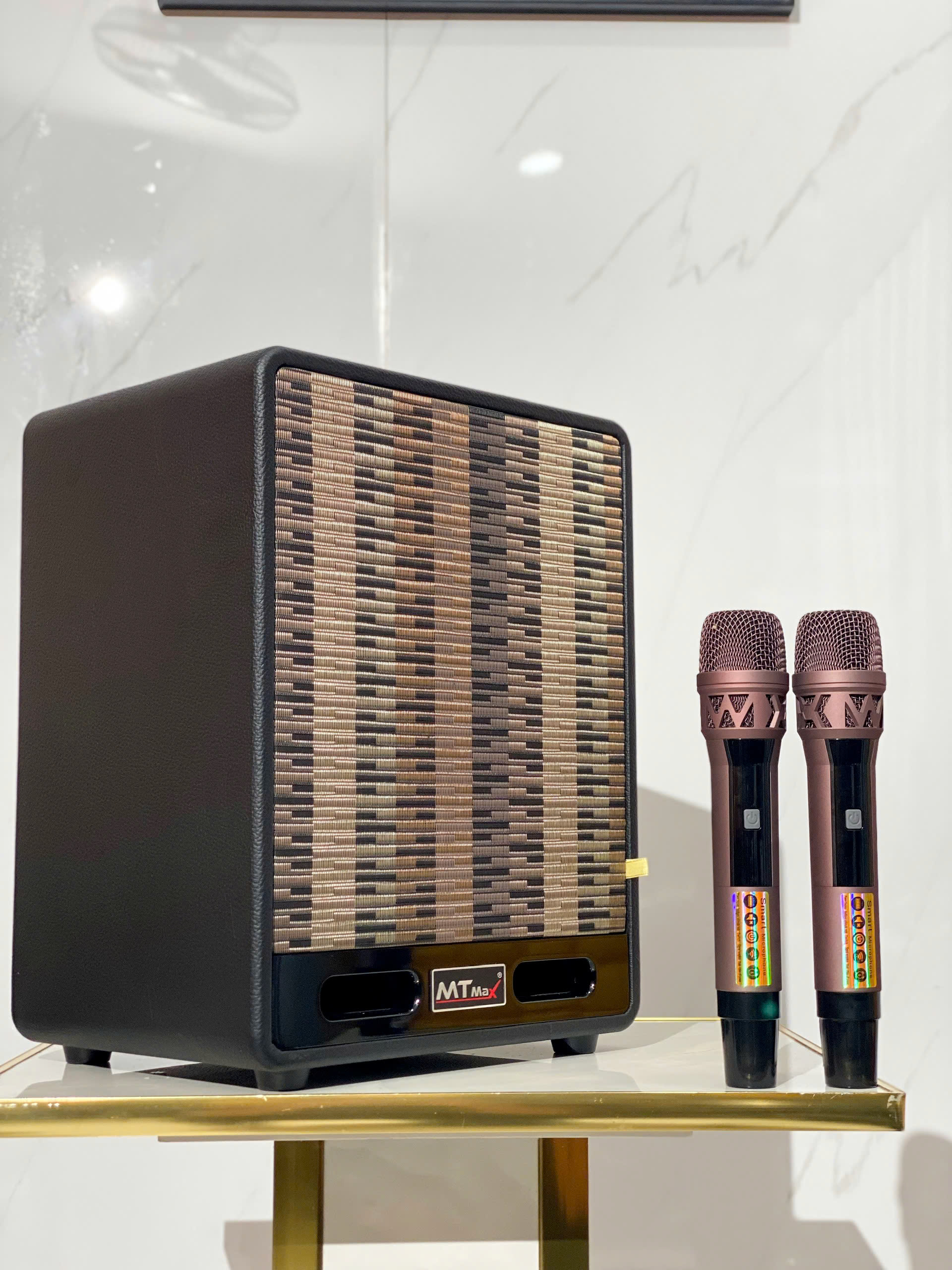 SALE SỐC Siêu Phẩm MTMAX DK05, Loa Di Động Làm Siêu Lòng Bao Nhiêu Con Tim, Trang Bị 2 Bass, 2 Treble Đầy Đủ Kết Nối Hàng Nhập Khẩu