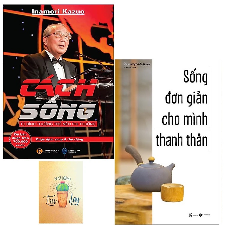 Combo Cách Sống và Sống Đơn Giản Cho Mình Thanh Thản