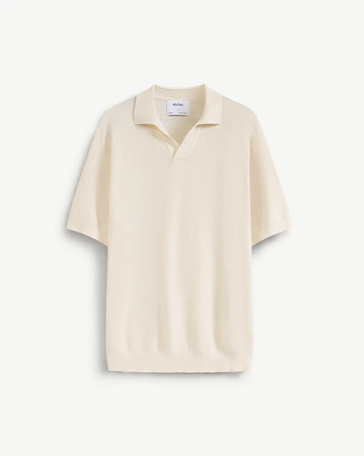 Áo polo dệt kim nam Form Regular - ROUTINE 10F24KNI004 | LASTORE MENSWEAR