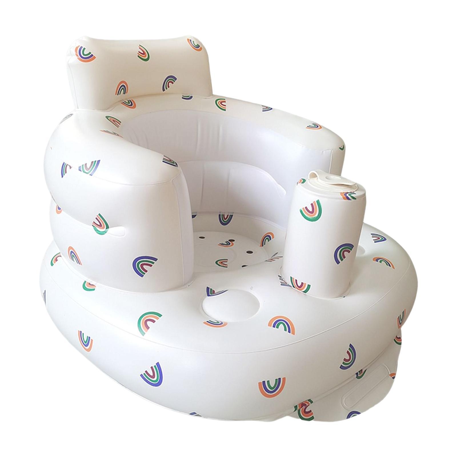 Baby Inflatable Seat Learning Sitting for Travel Pool Toys Babies 3