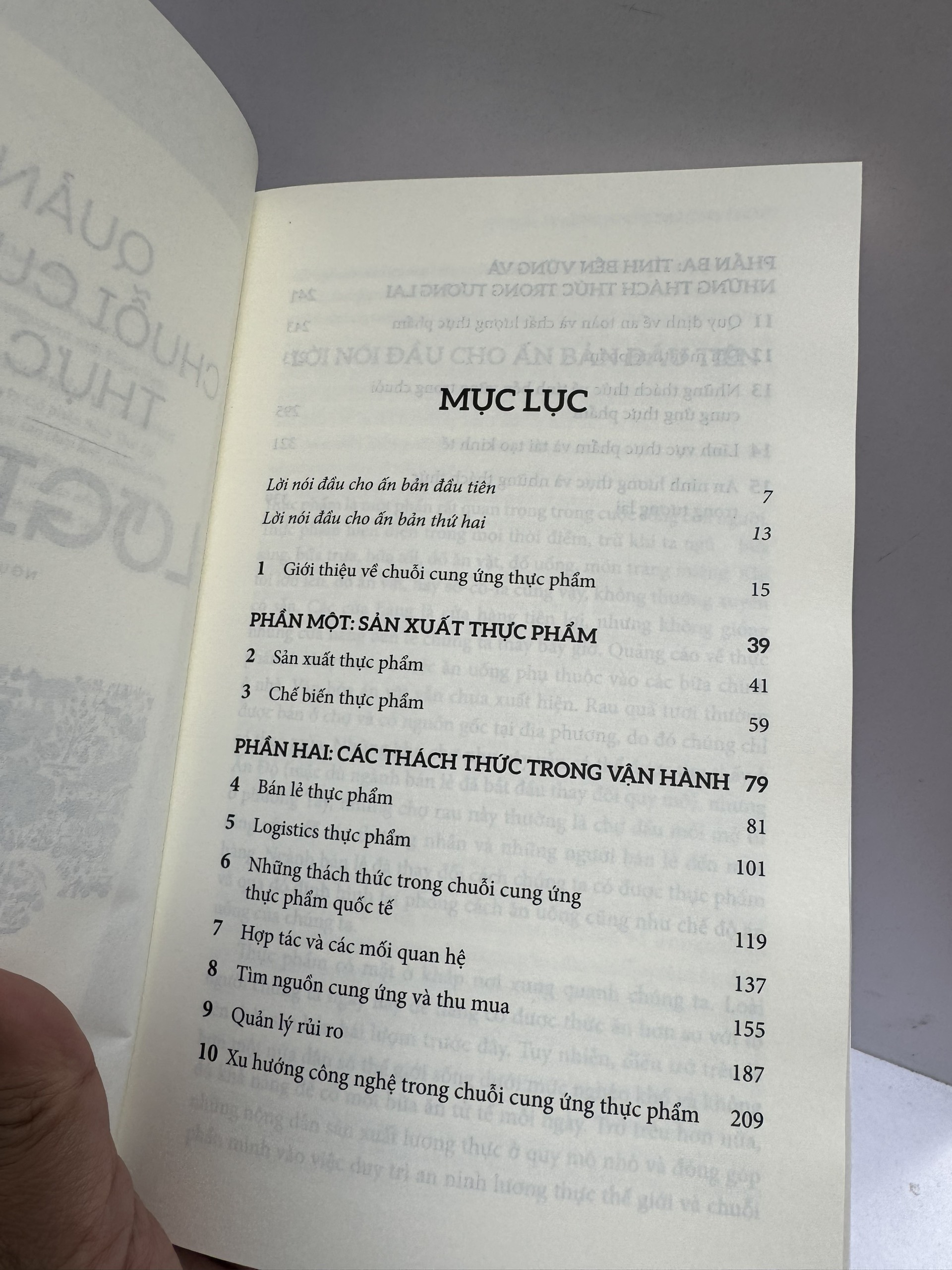 QUẢN LÝ CHUỖI CUNG ỨNG THỰC PHẨM VÀ LOGISTICS – Samir Dani - Nguyễn Ngọc Anh dịch – Thái Hà Books - NXB Công thương