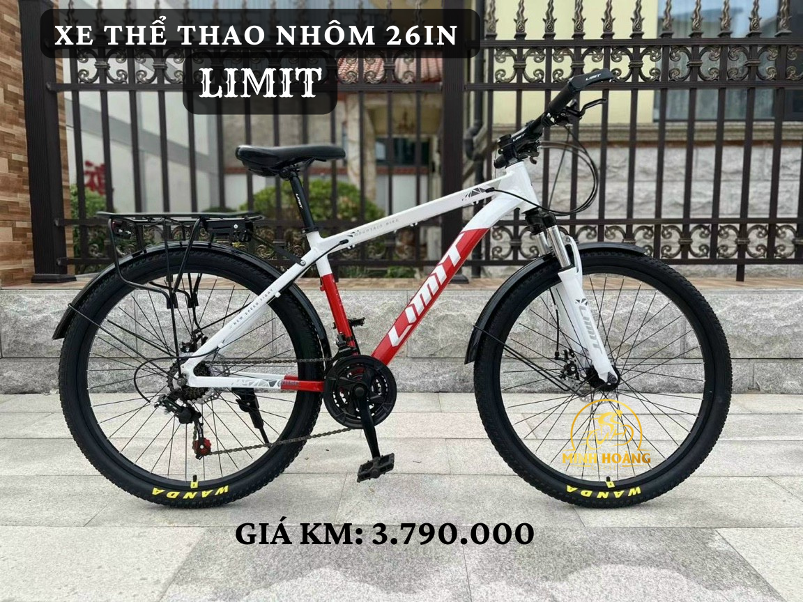 XE ĐẠP THỂ THAO NHÔM 26 INCH LIMIT