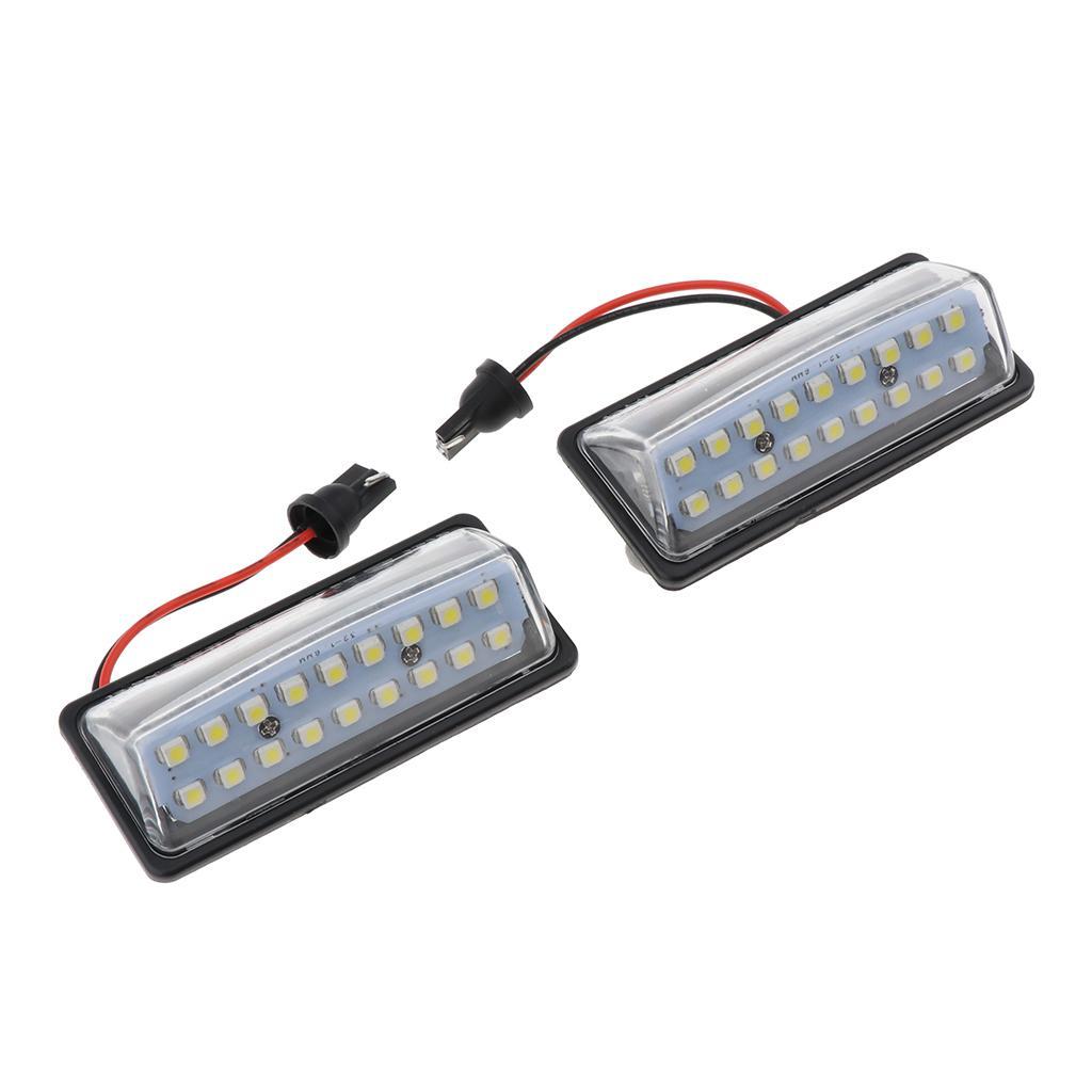 2 Pack Truck LED Tail Lamp Rear Number  Light Bulbs for