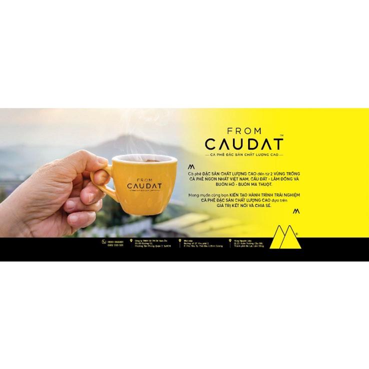 Cà phê đặc sản O1, 100% hạt Arabica Cầu Đất vị đậm, đắng nhẹ, hậu vị ngọt, chua thanh tự nhiên