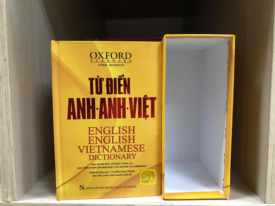 Từ điển Oxford Anh Anh Việt ( bìa vàng hộp )( tái bản mới nhất 2020 kt)