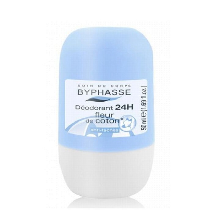 Lăn khử mùi Byphasse (50ml) lăn màu xanh