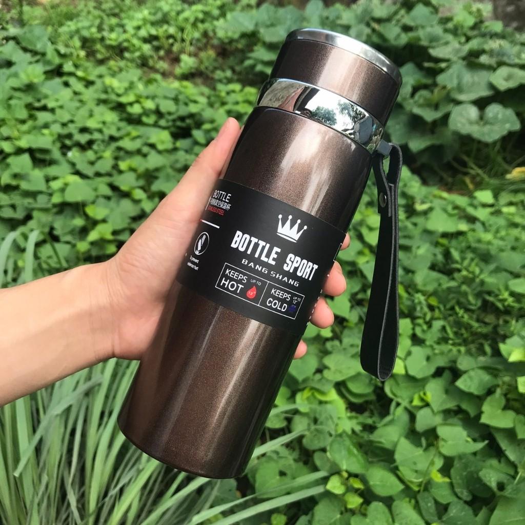 Bình Giữ Nhiệt Bình Nước Inox 304 XINLANG Giữ Nhiệt Tốt Dung Tích 800ml, 1000ml Kiểu Dáng Đẹp