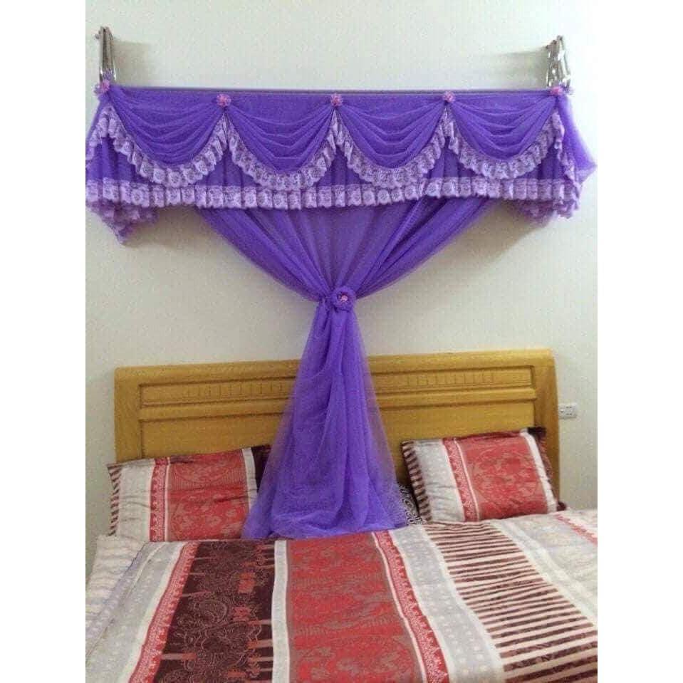 Màn khung xếp gọn trọn bộ Khung+ Màn Tuyn lạnh cao cấp