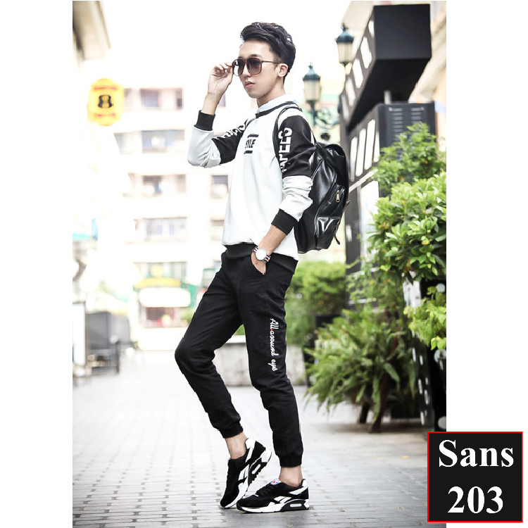 Giày thể thao sneaker nam Sans203