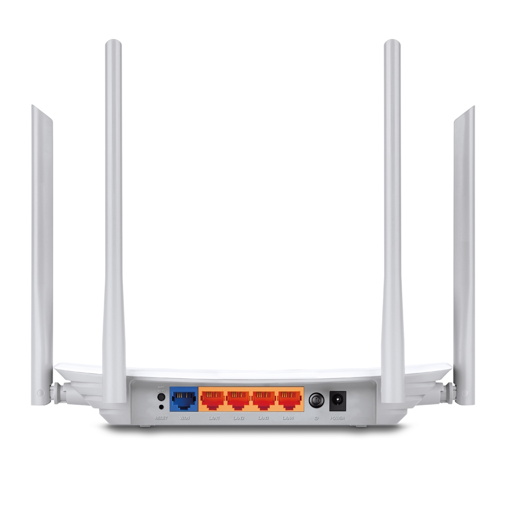 Bộ phát wifi TP-Link Archer C50 (Chuẩn AC/ AC1200Mbps/ 4 Ăng-ten ngoài/ 25 User) - Hàng chính hãng FPT phân phối