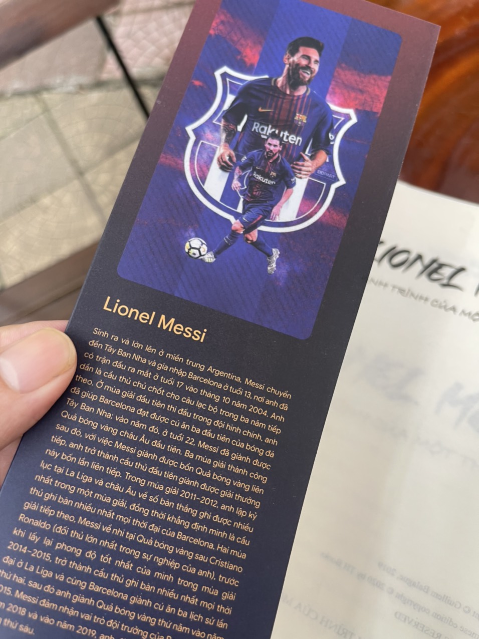 LIONEL MESSI – HÀNH TRÌNH CỦA MỘT THIÊN TÀI- Guillem Balague- Thbooks – bìa mềm