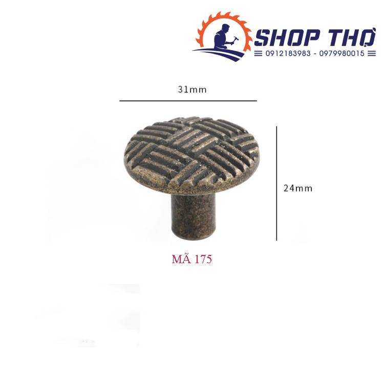 Núm kéo giả cổ màu đồng, màu vàng nhiều mẫu mã ST03