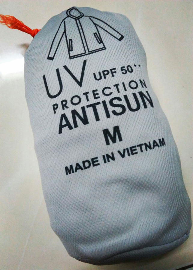 Áo Chống Nắng Nam Xám UVXAM99