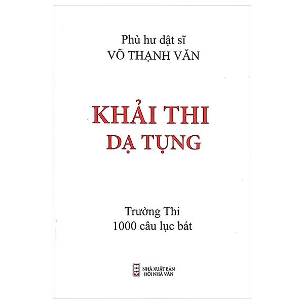 Sách - Khải Thi Dạ Tụng