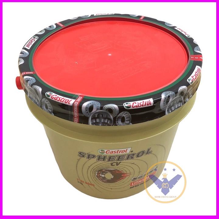 COMBO 2 Mỡ bôi trơn chịu nhiệt cao cấp Castrol Spheerol CV Lithium - 3kg
