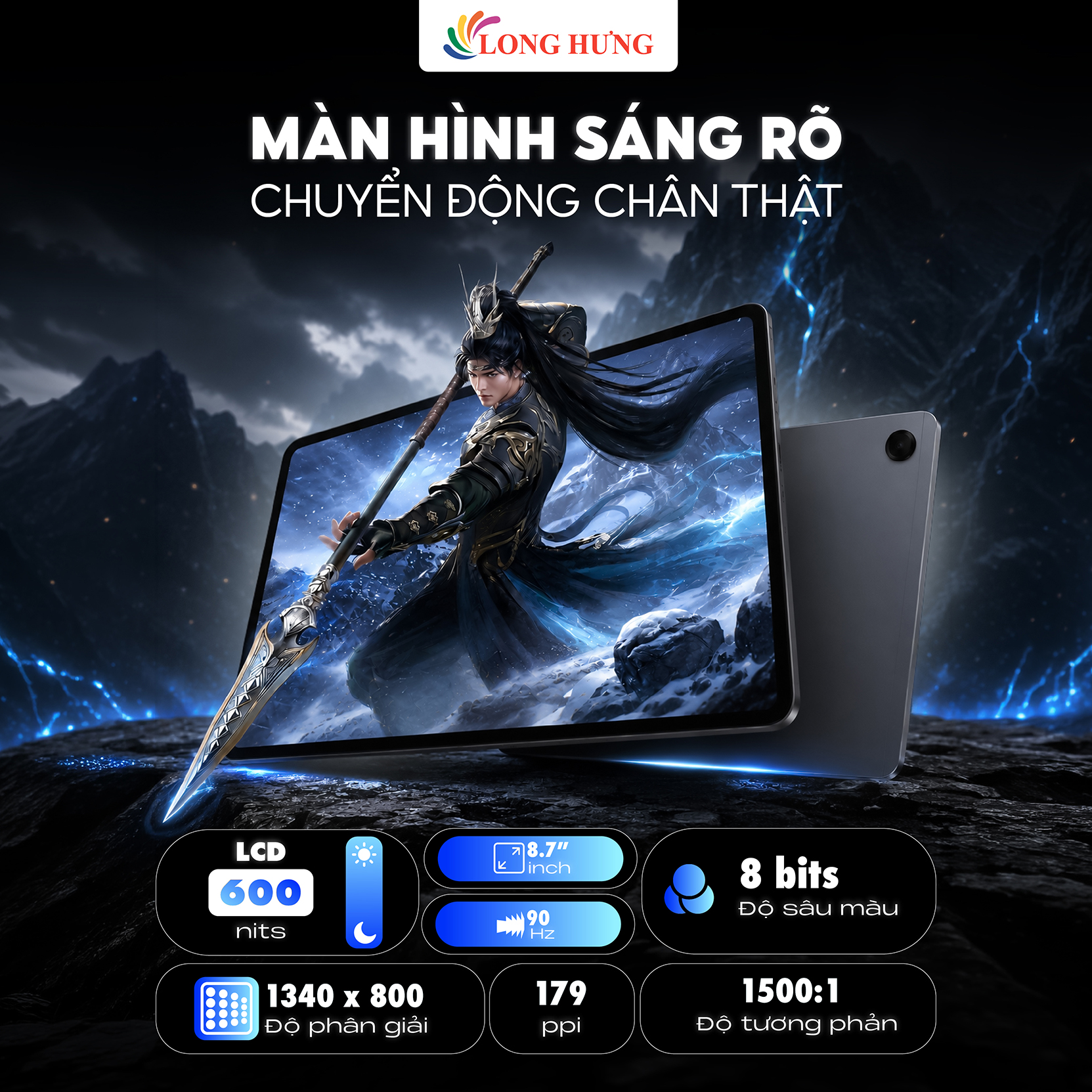 Máy tính bảng Samsung Galaxy Tab A11 LTE (4GB/64GB) - Hàng chính hãng