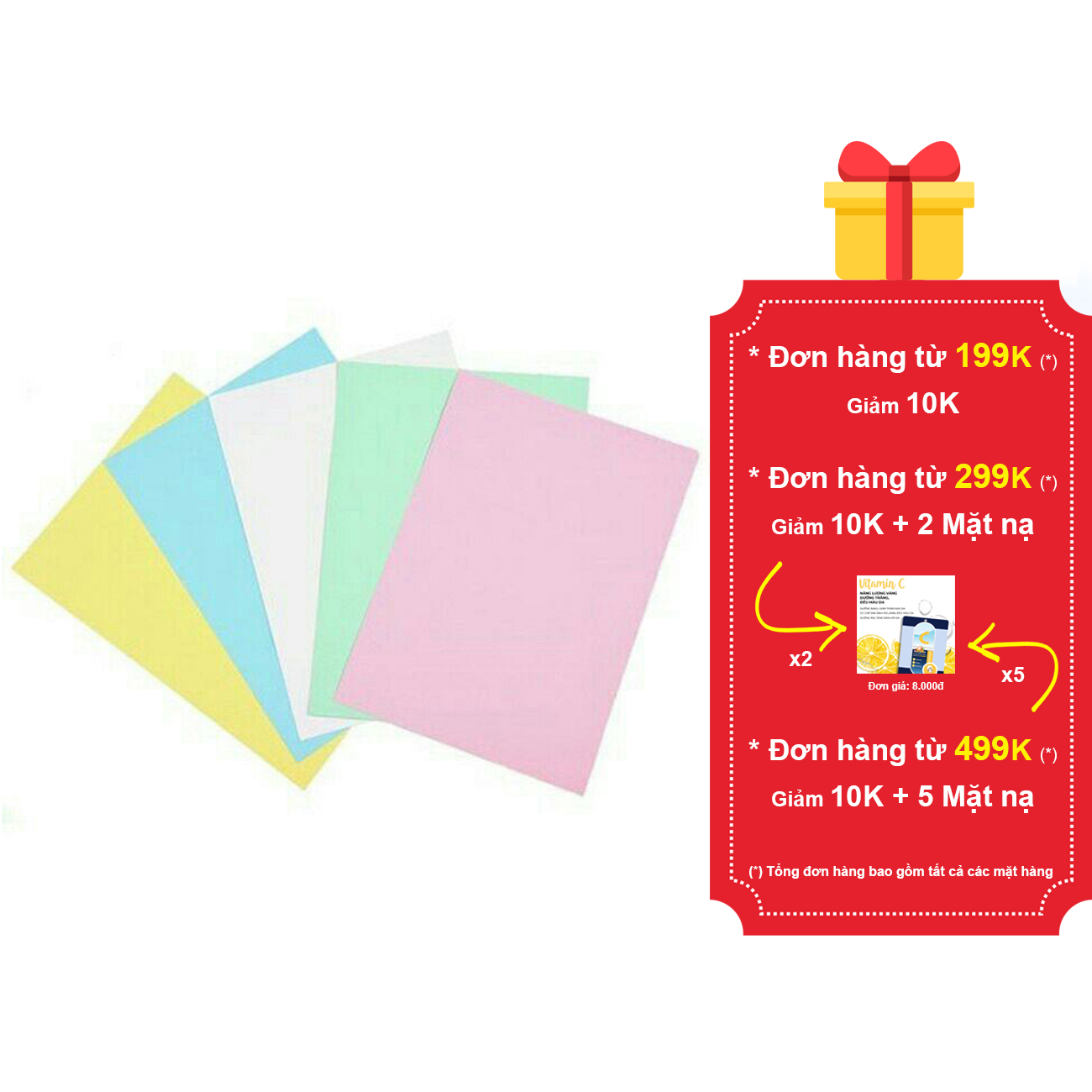 Giấy bìa màu cứng A4
