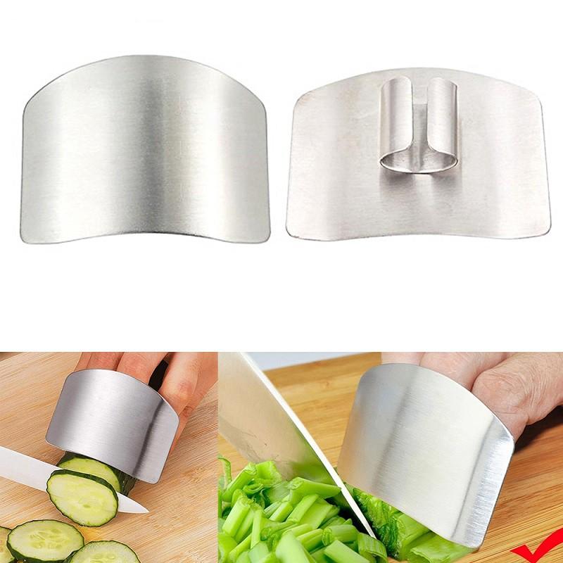 INOX 304 Dụng cụ bằng thép không gỉ bảo vệ ngón tay khi thái thực phẩm